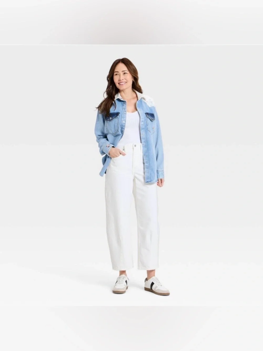 Universal Thread Women's High-Rise Easy Barrel Jeans - Picture 9 of 9
